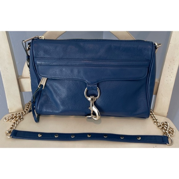 Rebecca Minkoff Blue Leather Shoulder Bag - Picture 11 of 11